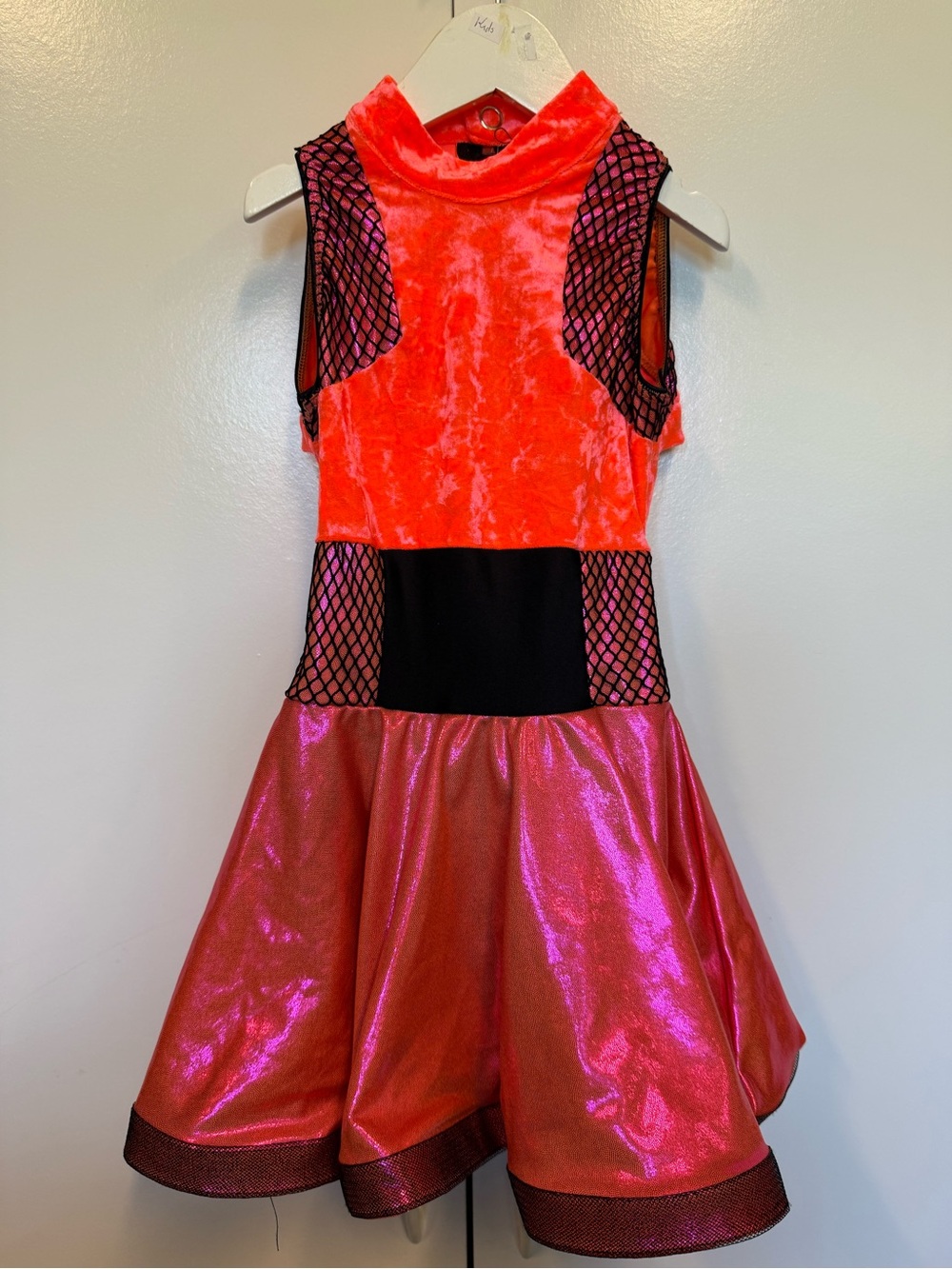Revolution Neon Coral and Shimmer Pink Dance Costume
